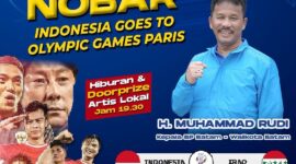 Nobar bareng Timnas. Foto:Istimewa