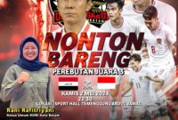 Ketua Koni Batam ajak masyarakat nobar. Foto:Istimewa