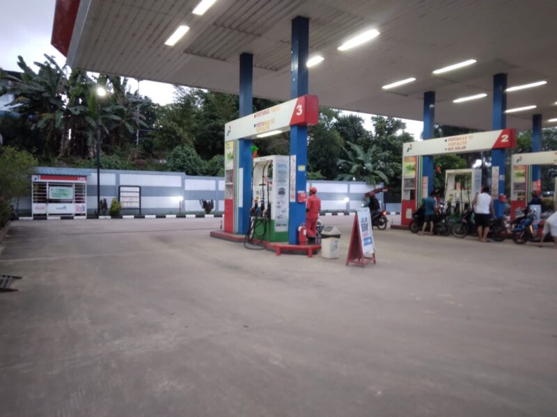 SPBU Codo di Sagulung. Foto:Lucia/matapedia6