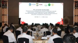 Komisi Pemberantasan Korupsi (KPK) gelar pelatihan Bersama Peningkatan Kemampuan Aparat Pengawasan Internal Pemerintah (APIP) dalam Penanganan Perkara Tindak Pidana Korupsi (Tipikor) di Provinsi Kepri. Senin (13/5/2024).Matapedia6.com/Dok Humas Polda