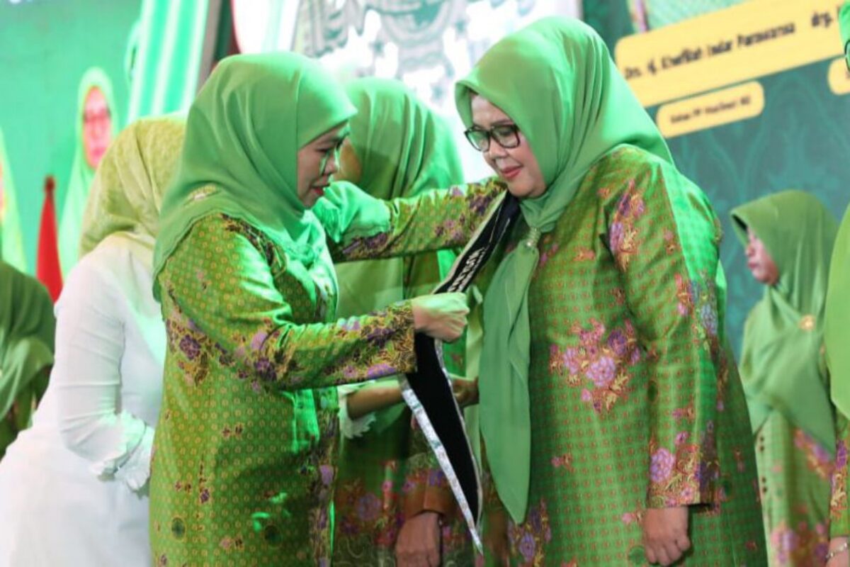 Pelantikan Ketua dan Pengurus Wilayah (PW) Muslimat NU Kepulauan Riau (Kepri). Foto;Istimewa