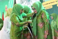 Pelantikan Ketua dan Pengurus Wilayah (PW) Muslimat NU Kepulauan Riau (Kepri). Foto;Istimewa