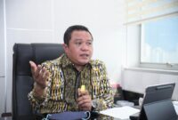 Ketua DPP Partai Golkar, Lamhot Sinaga. Matapedia6.com/ Dok.Parlemen