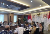 Menteri Airlangga saat memimpin Sidang Dewan Nasional Kawasan Ekonomi Khusus (KEK), pada Rabu (29/5/2024) siang, bertempat di Gedung Ali Wardhana Lantai II Jakarta Pusat.