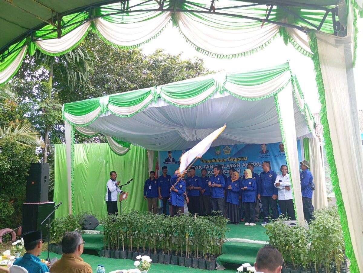 Pelantikan Pengurus Tani dan Perikanan, Senin (6/5/2024). Foto:Zal/matapedia6