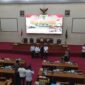 Pemerintah Kota Batam sampaikan laporan Pertanggungjawaban laporan keuangan Anggaran Pendapatan Belanja Daerah (APBD) Tahun 2023 pada Rapat Paripurna di ruang rapat Utama DPRD Batam, Rabu (15/5/2024). Matapedia6.com/ Luci.