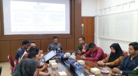 Kalapas Batam Heri saat memaparkan pelayanan. Foto:Rega/matapedia6