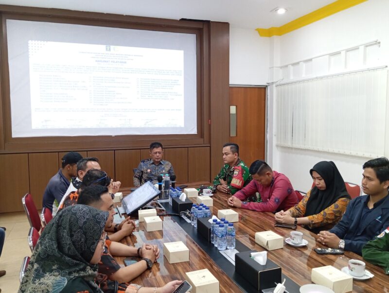 Kalapas Batam Heri saat memaparkan pelayanan. Foto:Rega/matapedia6