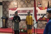 Kalapas Batam pimpin upacara Harlah Pancasila, Sabtu (1/6/2024). Foto:Dok/ist