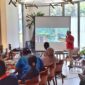 VP Corporate Communication Telkom, Andri Herawan Sasoko memberikan pemaparan terkait pergelaran perdana Digiland Run 2024 sebagai bagian dari perayaan HUT Telkom ke-59 yang siap digelar di akhir bulan Juli 2024. Foto:Telkom