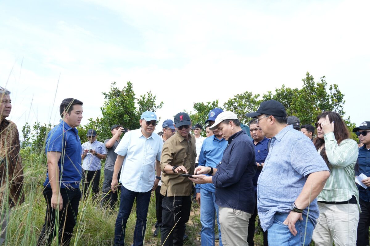 Peninjauan rumah warga di Rempang, Minggu (9/6/2024). Foto:Dok/Humas BP Batam
