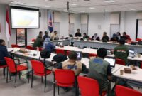 Badan Nasional Penanggulangan Bencana (BNPB) gelar rapat koordinasi persiapan pemasangan sistem peringan dini atau early warning system (EWS) di Sumbar, Senin (10/6/2024).Matapedia6.com/Dok BNPB