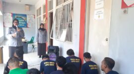 Warga binaan menjalani pemeriksaan kesehatan, Selasa (11/6/2024). Foto:Dok/Lapas-matapedia6