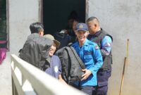 Warga yang pindah ke hunian baru Rempang, Jumat (14/6/2024). Foto:Humas BP Batam