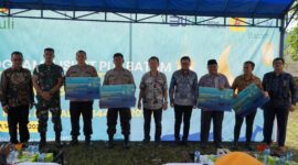 PLN Batam salurkan bantuan hewan qurban. Foto:Ist