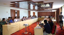 Polda Kepri melaksanakan rapat koordinasi persiapan Kejuaraan Nasional Road Bike Tahun 2024 & Mountain Bike di Hotel Batam View, Rabu (19/6/2024).