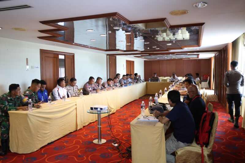 Polda Kepri melaksanakan rapat koordinasi persiapan Kejuaraan Nasional Road Bike Tahun 2024 & Mountain Bike di Hotel Batam View, Rabu (19/6/2024).