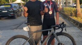 Bernard Benyamin van Aert lolos Olimpiade. Foto:Ist