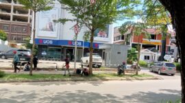 Bank UOB Cabang Nagoya Kota Batam. Diduga sistem keamanan Bank kena bobol ratusan juta uang nasabah dipindah bukukan orang tidak dikenal. Matapedia6.com/ Luci