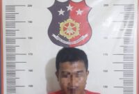 Salah satu pelaku jambret yang beraksi di Sei Temiang Kota Batam, Provinsi Kepri yang diamankan Polisi. Matapedia6.com/ Dok Polsek Sekupang.