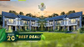 Banner Villa Panbil Kintamani. Foto:Ist