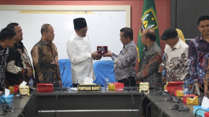 Wakil Ketua I DPRD Batam terima kunker. Foto:Dok/Sekwan