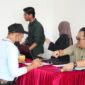 Warga mendaftar ke hunian baru. Foto:Dok/Humas BP Batam