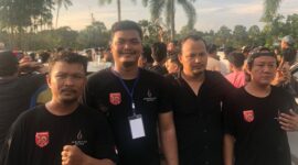 Diduga dua driver online di persekusi di Bandara Hang Nadim Batam, Ratusan driver online sempat blokir jalan masuk Hang Nadim. Matapedia6.com/ Istimewa
