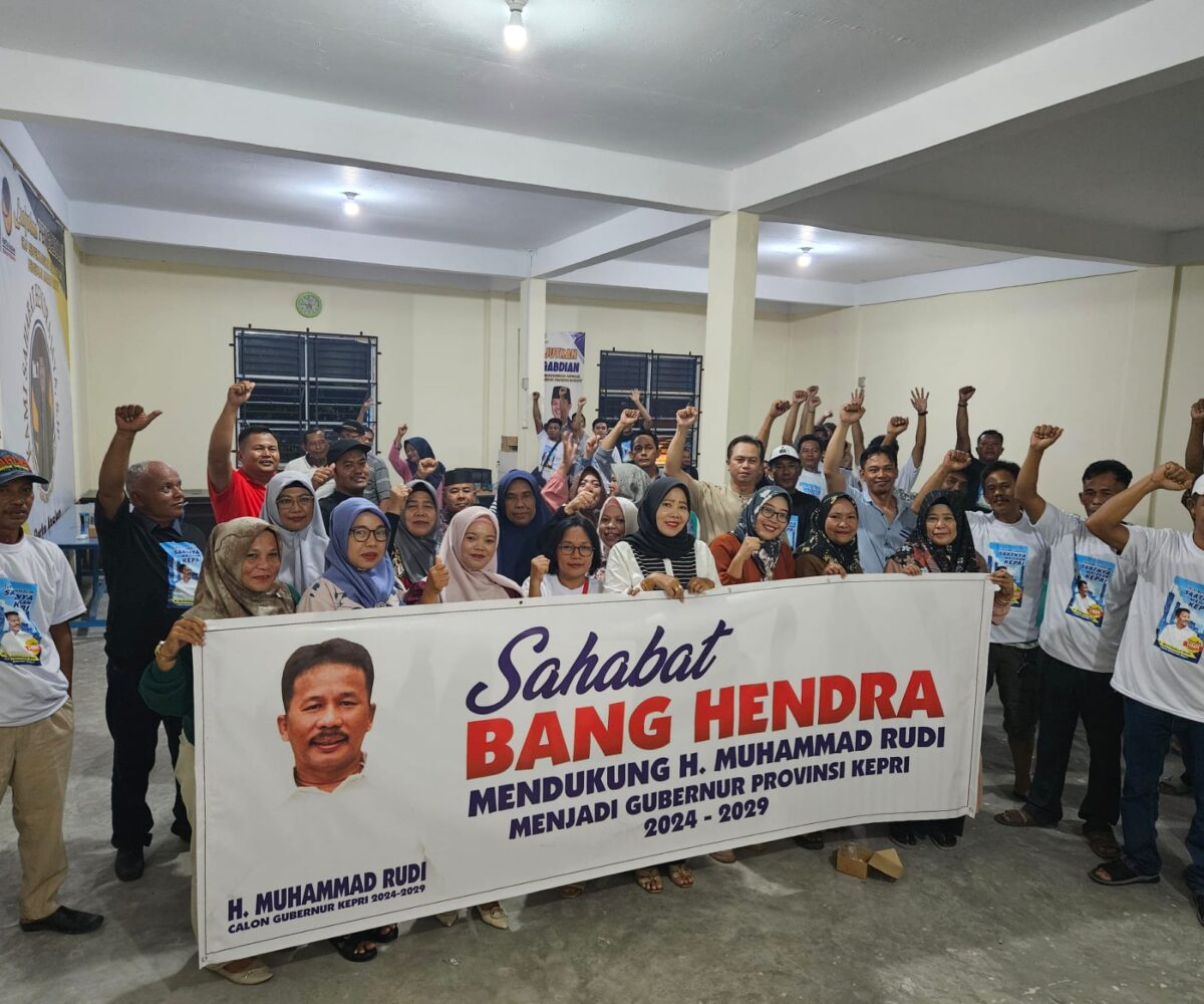 Ratusan Relawan tergabung dalam 