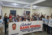 Ratusan Relawan tergabung dalam