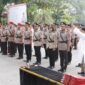 Kapolresta Barelang Kombes Pol Nugroho Tri N memimpin Upacara Serah Terima Jabatan 8 Pejabat utama Polresta Barelang,  bertempat di Lapangan Apel Mapolresta Barelang, Sabtu (6/7/2024). Matapedia6.com/Dok Humas Polresta