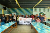 Warga Lingga siap menangkan Rudi di Pilgub 2024. Foto:Ist