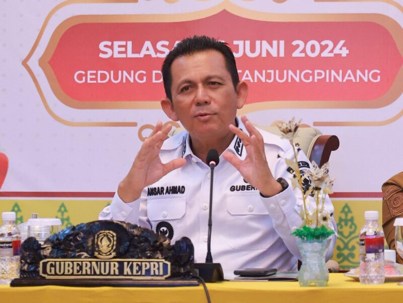 Gubernur Provinsi Kepri Ansar Ahmad