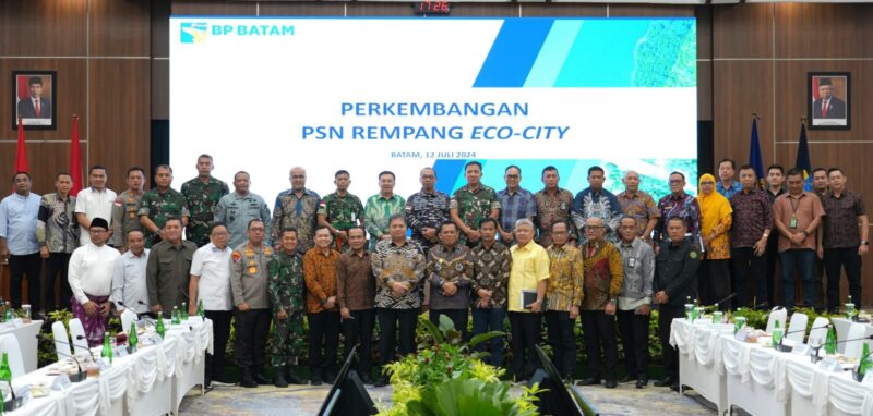 BP Batam Gelar Rakor dengan Menko Perekonomian RI, Jumat (12/7/2024). Foto:Dok/Humas BP Batam