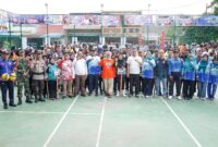 Kejuaraan Bola Voli Sungai Beduk. Foto:Istimewa