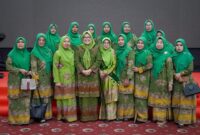 Marlin Agustina bersama kader NU. Foto:Ist