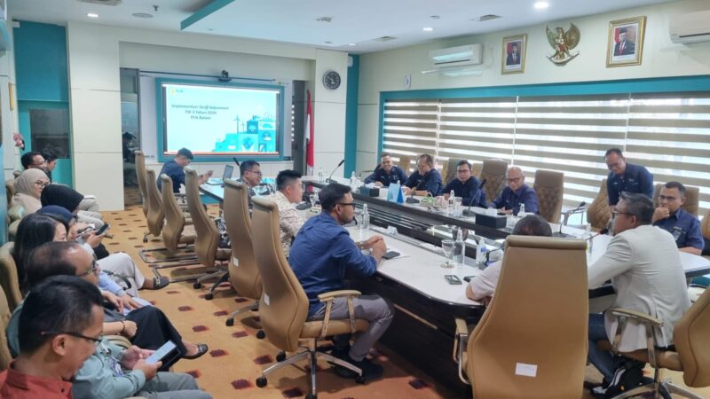 HKI berkunjung ke PLN Batam. Foto:Ist