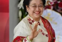 Ketua Umum PDI Perjuangan (PDIP), Megawati Soekarnoputri