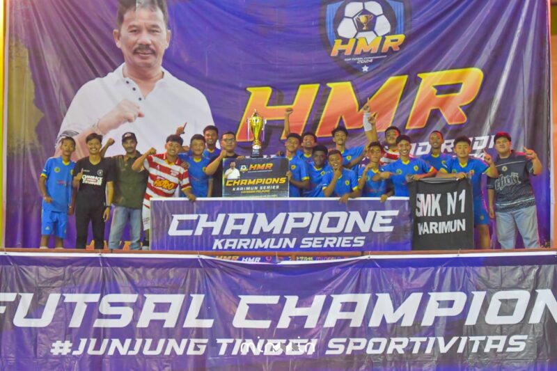 SMK 1 Karimun Juara HMR. Foto:Istimewa