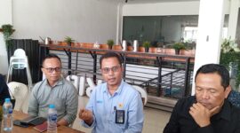 Sekretaris PLN Batam tengah Zulhamdi beberapa waktu lalu. Foto:rega/matapedia