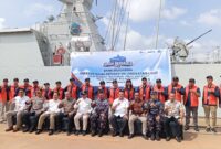 Peluncuran ekspedisi Rupiah berdaulat bersama TNI AL, Sabtu (20/7/2024). Foto:Rega/matapedia