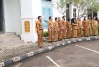 Ridwan pimpin apel, Senin (1/7). Foto:Ist