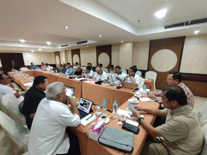 Asosiasi Perusahaan Bongkat Muat gelar sosialisasi beberapa hari lalu. Foto:Istimewa