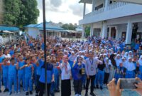 OJK Kepri edukasi keuangan ke pelajar di Batam beberapa hari lalu. Foto:Dok/OJK