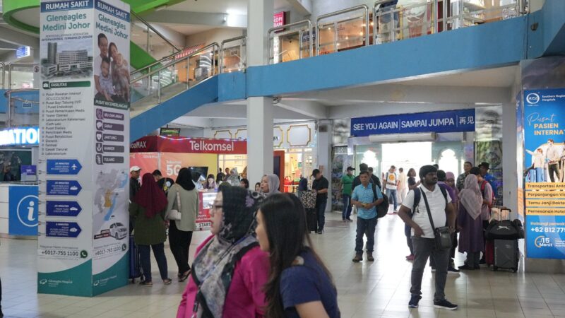 Suasana pelabuhan Internasional Batam Center. Foto:Dok/Humas BP Batam