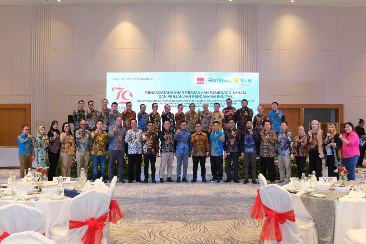 PLN Batam kolaborasi dengan PT Aruna. Foto:Istimewa