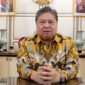 Ketua Umum Partai Golkar Airlangga Hartarto saat mengumumkan pengunduran dirinya sebagai ketua umum Partai Golkar, Minggu (11/8/2024). Matapedia6.com/Tangkapan layar video