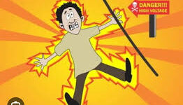 Ilustrasi tersengat listrik/Net