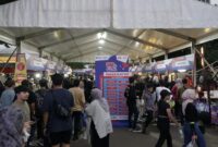 Pasar Rakyat dan Bazaar UMKM pada Digiland 2024 capai nilai transaksi hingga 463 juta rupiah. Foto:Telkom