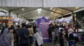 Pasar Rakyat dan Bazaar UMKM pada Digiland 2024 capai nilai transaksi hingga 463 juta rupiah. Foto:Telkom